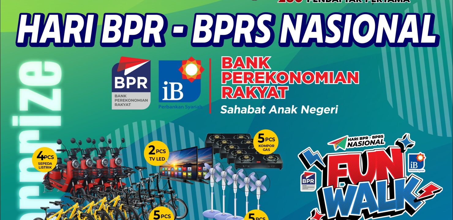 Hari BPR-BPRS Nasional 2026: Fun Walk Bersama Masyarakat dan Insan Perbankan